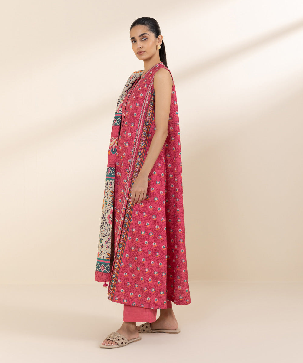 Sapphire - 3 Pc Printed Premium Lawn Suit - JMP007