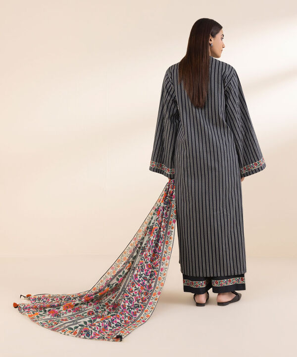 Sapphire - 3 Pc Printed Premium Lawn Suit - JMP004