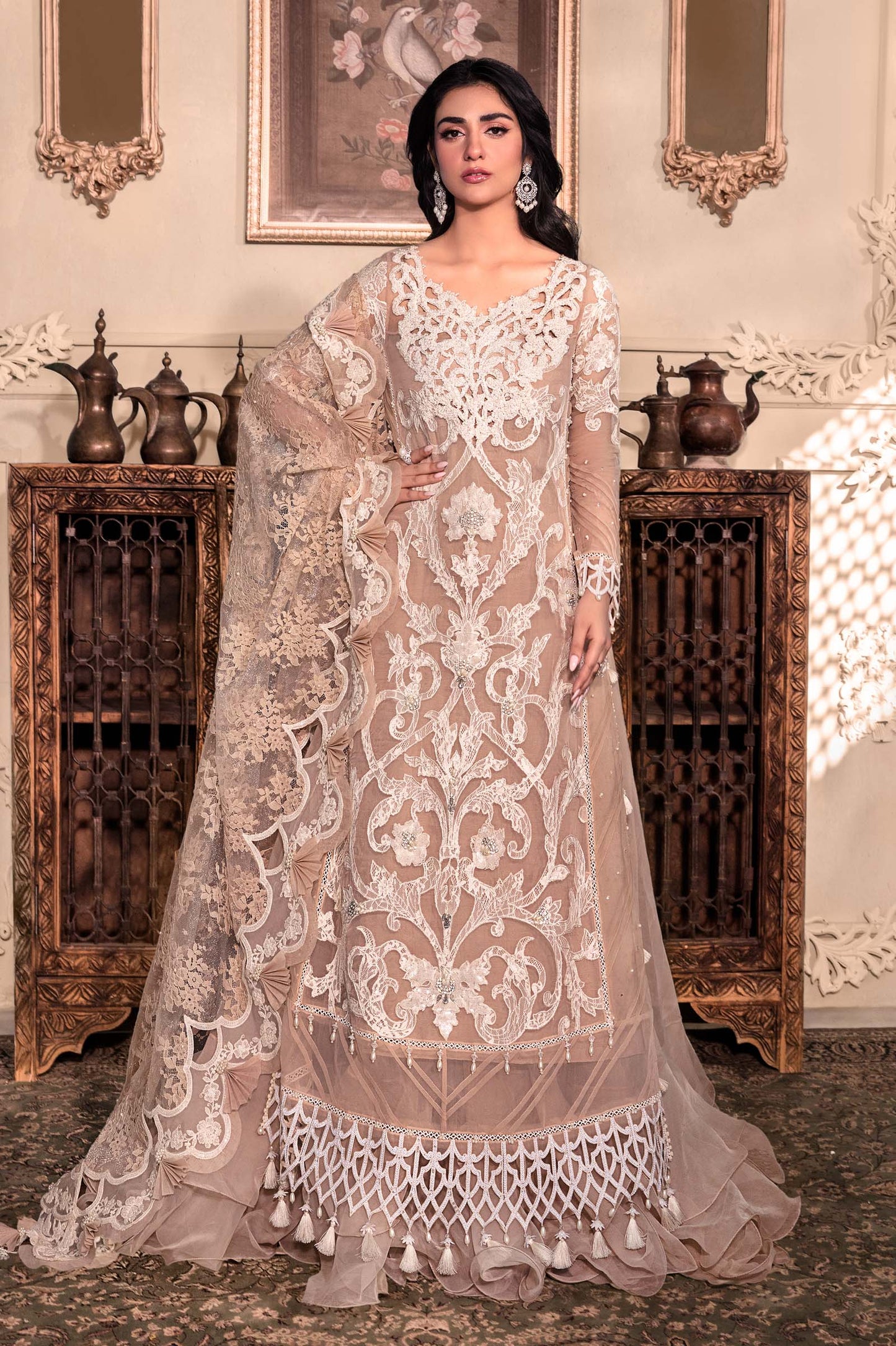 MARIA B - 3 PC DIGITAL PRINTED LAWN SUIT - EM010
