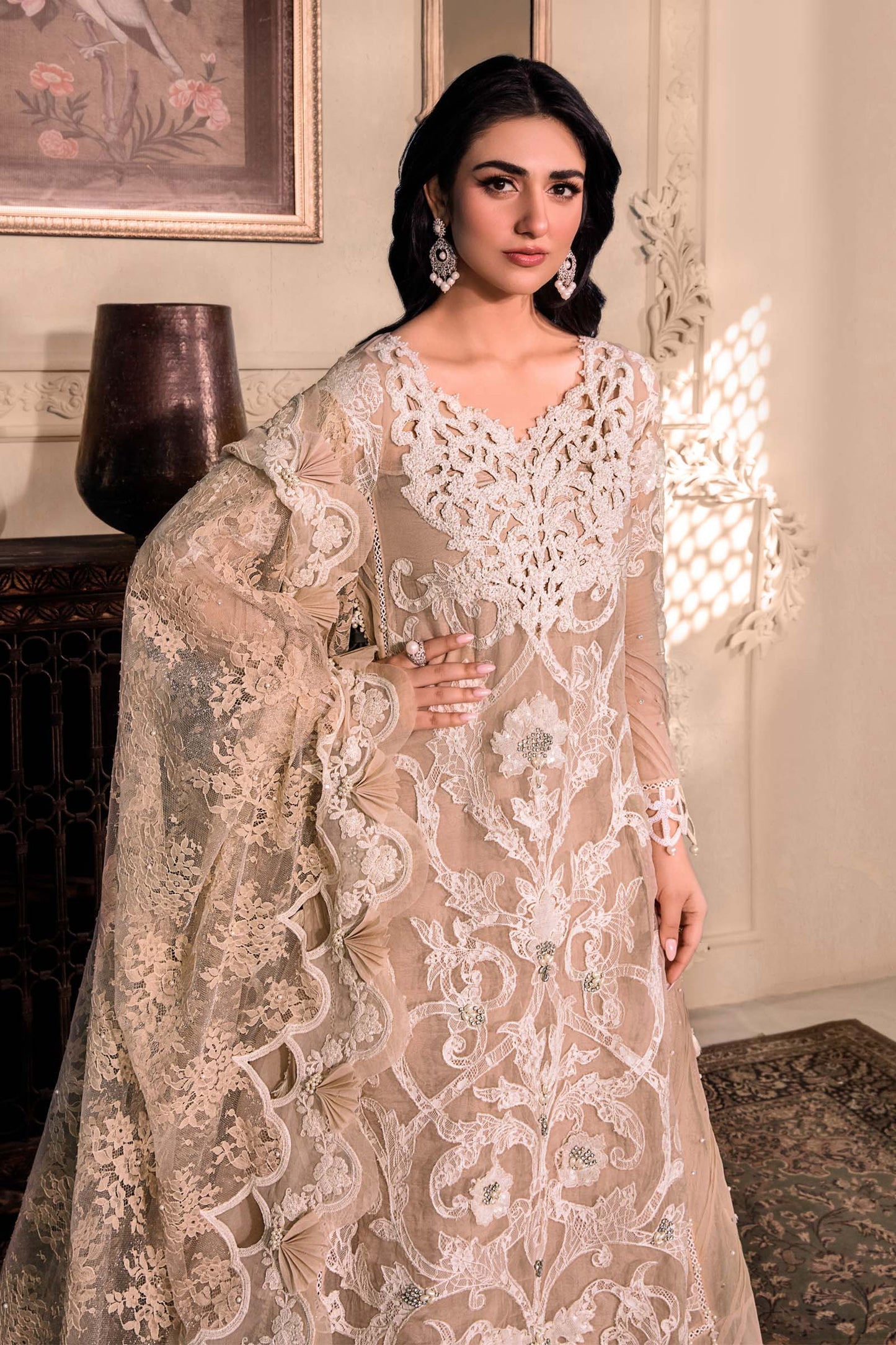 MARIA B - 3 PC DIGITAL PRINTED LAWN SUIT - EM010