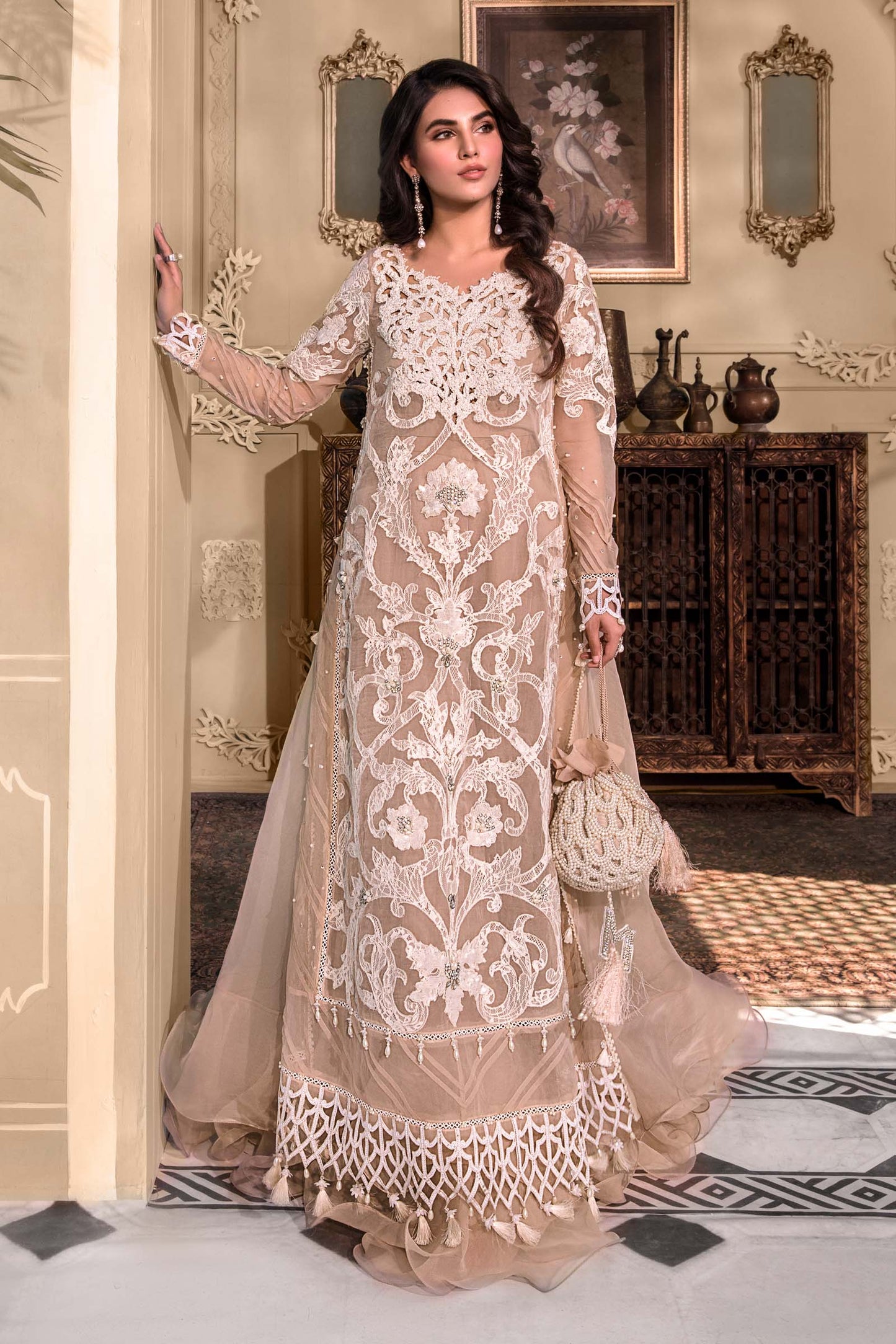 MARIA B - 3 PC DIGITAL PRINTED LAWN SUIT - EM010