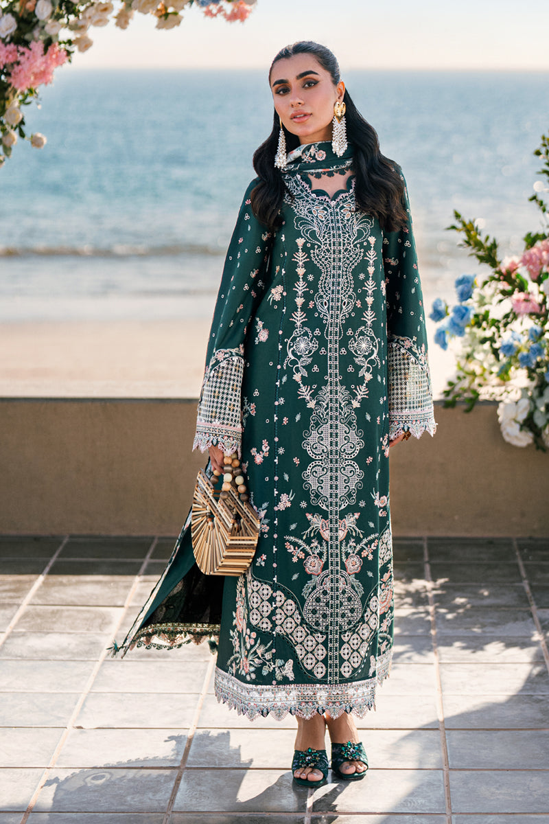 Qalamakar - 3 PC DIGITAL PRINTED LAWN SUIT - EM014