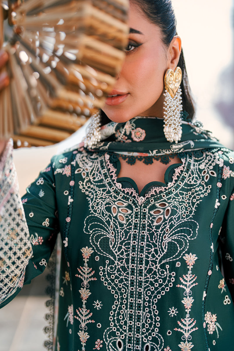 Qalamakar - 3 PC DIGITAL PRINTED LAWN SUIT - EM014