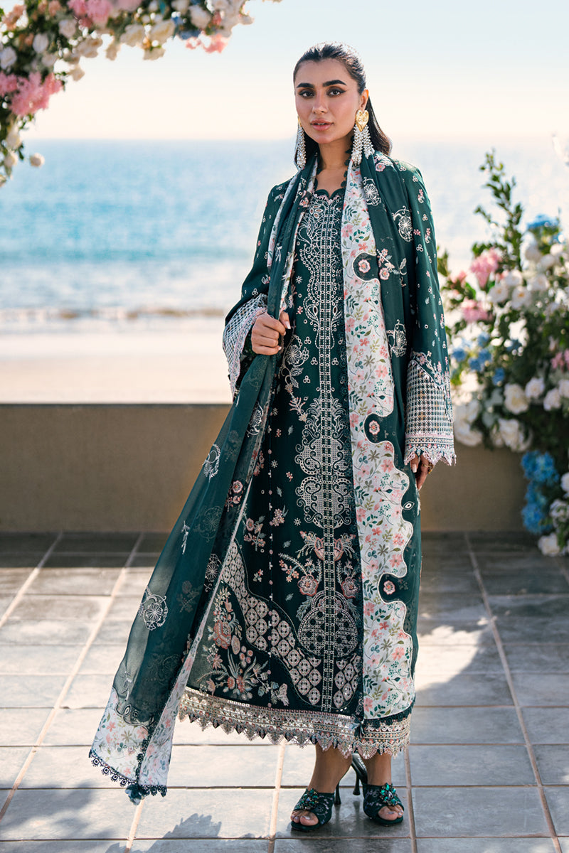 Qalamakar - 3 PC DIGITAL PRINTED LAWN SUIT - EM014