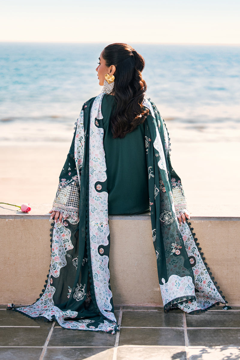 Qalamakar - 3 PC DIGITAL PRINTED LAWN SUIT - EM014