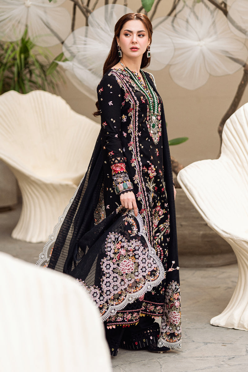 QALAMAKAR - 3 PC DIGITAL PRINTED LAWN SUIT - EM008