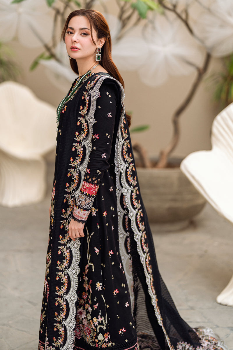 QALAMAKAR - 3 PC DIGITAL PRINTED LAWN SUIT - EM008