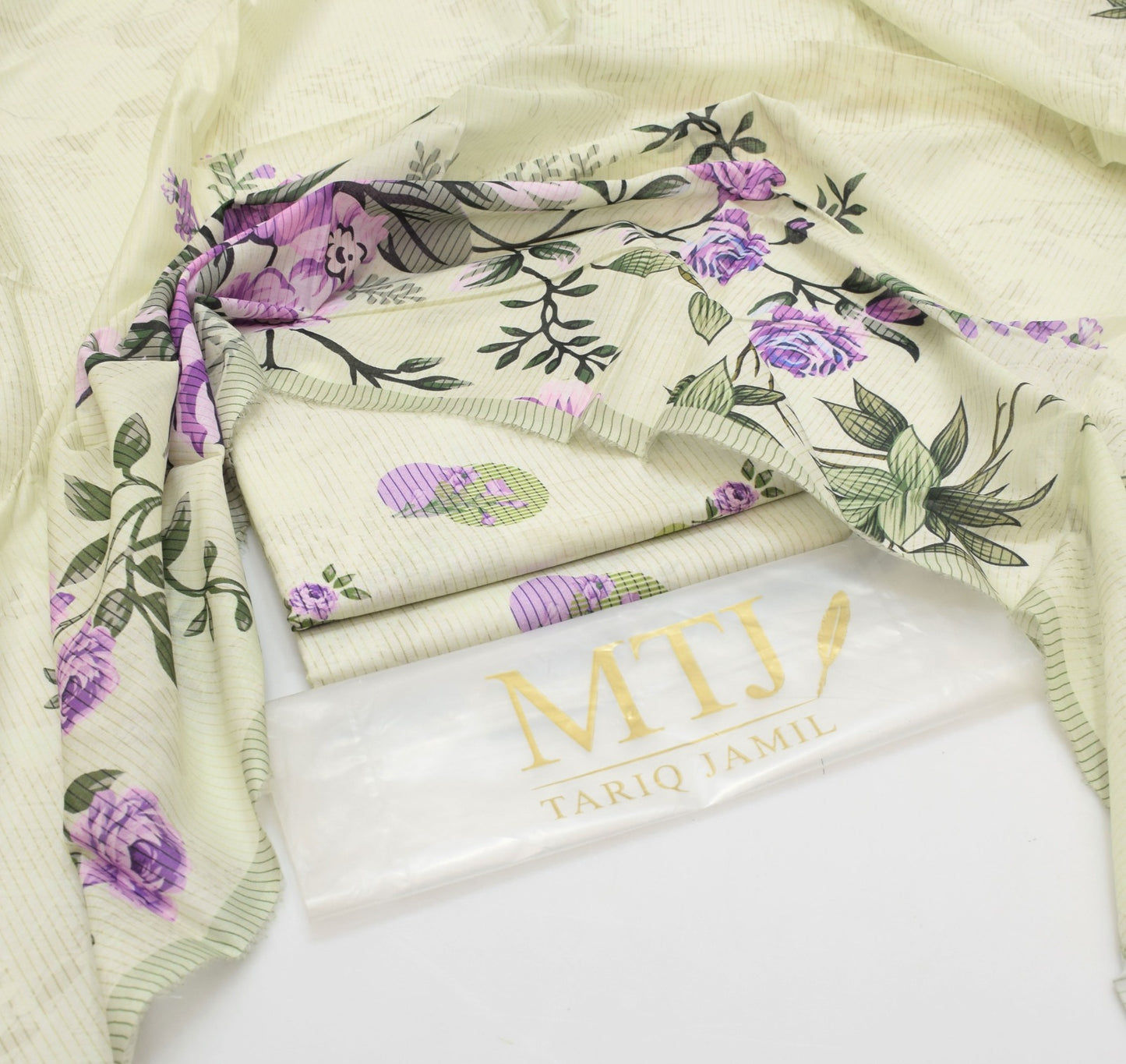 MTJ - 3 PC LAWN DIGITAL PRINTED SUIT - Dp019