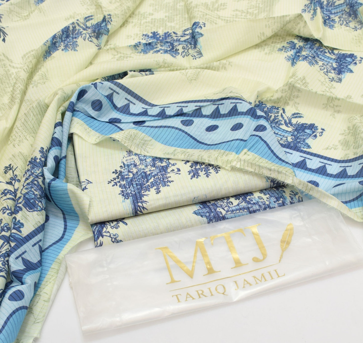 MTJ - 3 PC LAWN DIGITAL PRINTED SUIT - Dp011