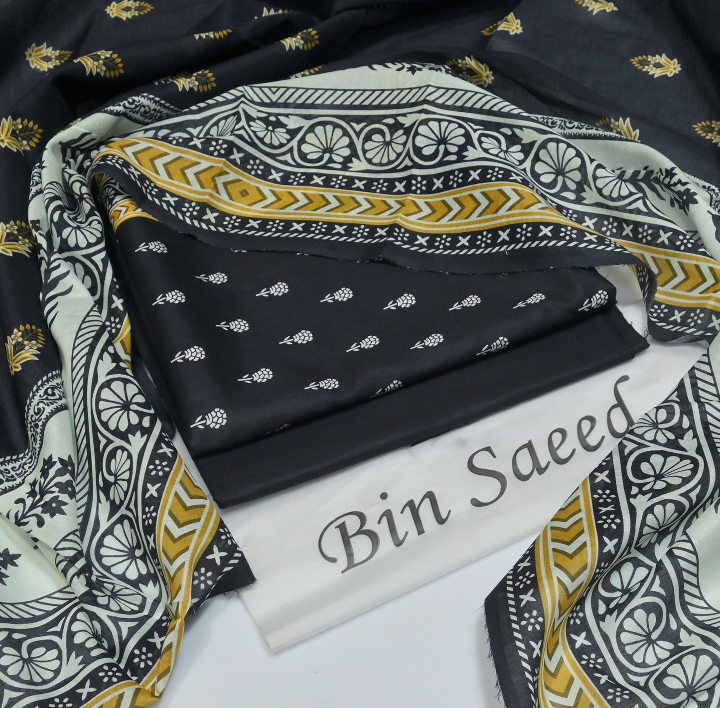 BIN SAEED - 3 PC LAWN DIGITAL PRINTED SUIT - Dp054