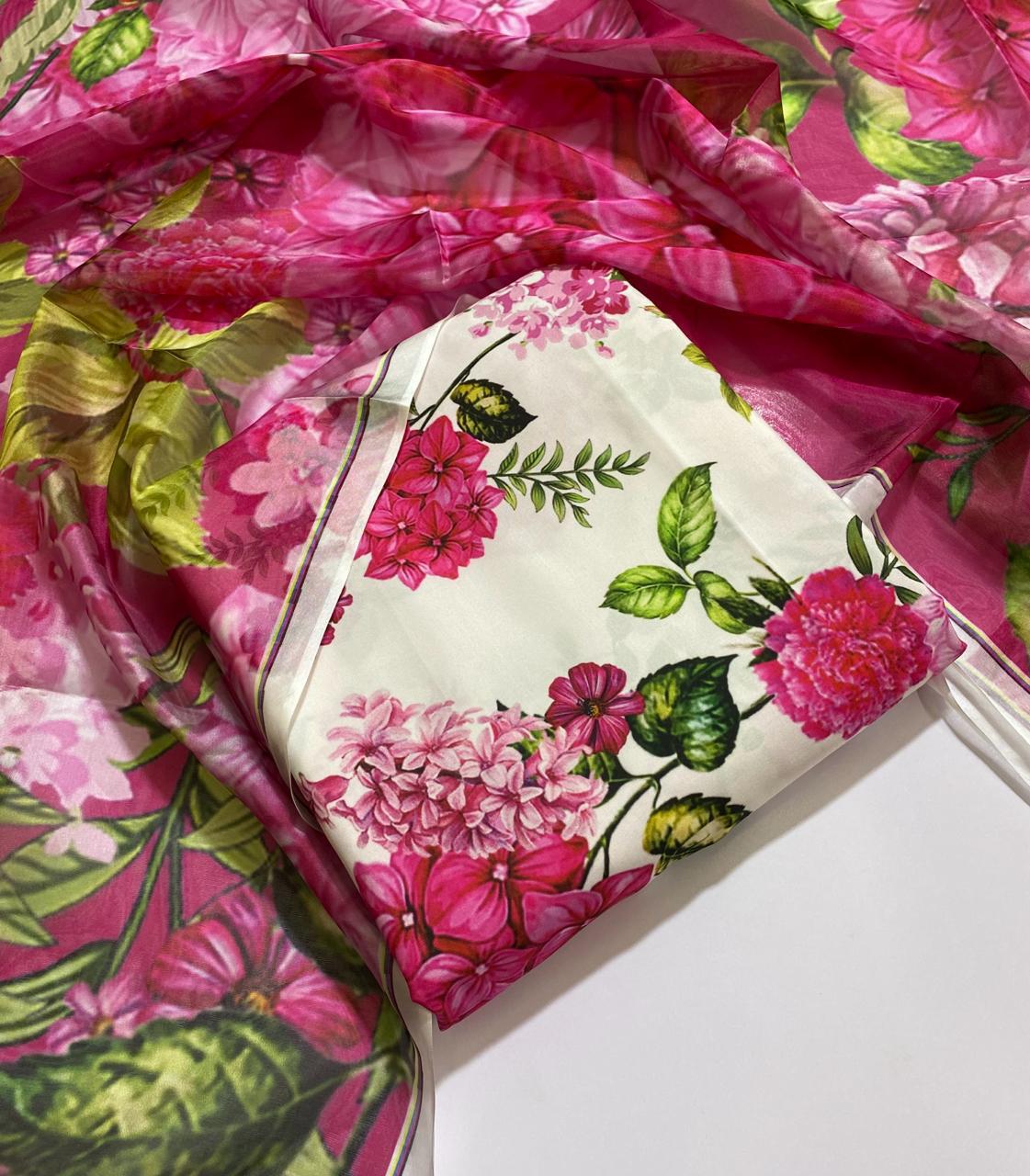 JMC - 3 PC DIGITAL PRINTED SWISS SUIT -Sw021