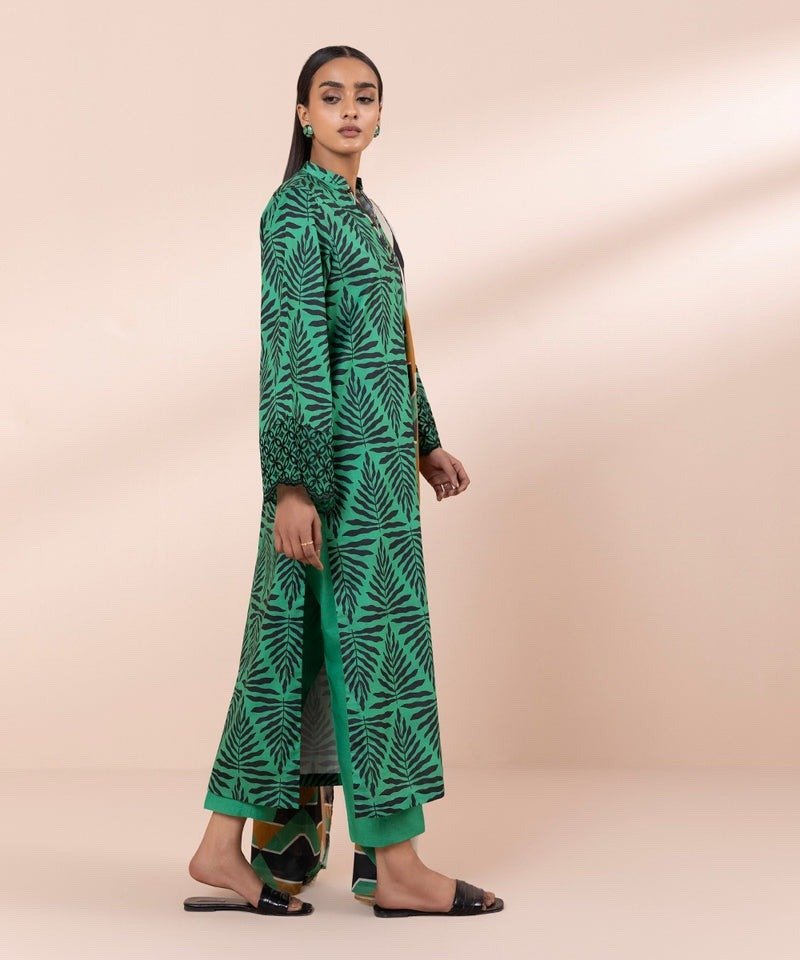 Sapphire - 3 Pc Printed Premium Lawn Suit - JMP006