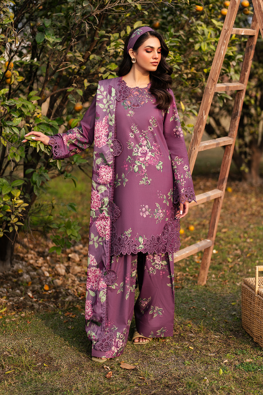 Iznik - 3 PC EMBROIDRED LAWN SUIT - EM031