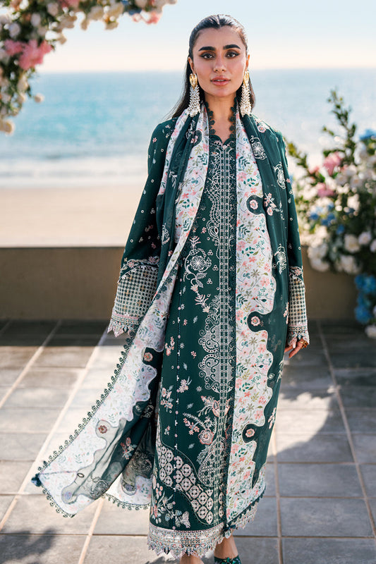 Qalamakar - 3 PC DIGITAL PRINTED LAWN SUIT - EM014