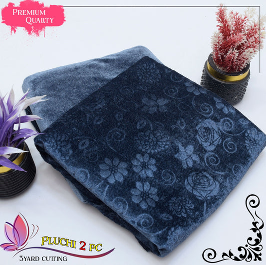 JMC - 2 PC Pluchi Velvet Premium - Sz009