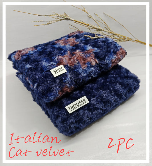 JMC - 2 PC Italian Cat Velvet - Sc012