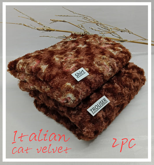 JMC - 2 PC Italian Cat Velvet - Sc010