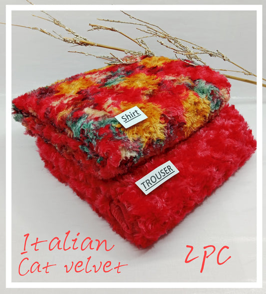 JMC - 2 PC Italian Cat Velvet - Sc013