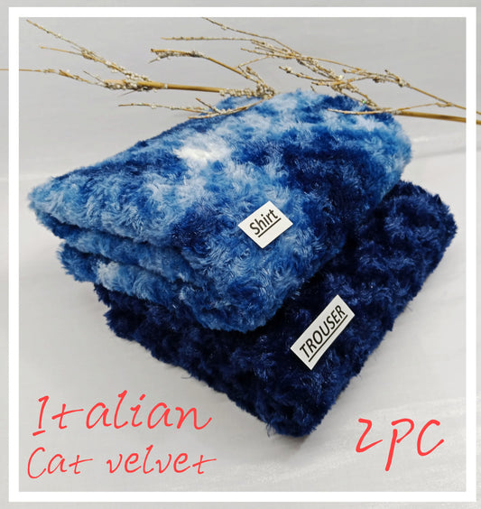 JMC - 2 PC Italian Cat Velvet - Sc019