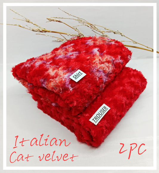 JMC - 2 PC Italian Cat Velvet - Sc020