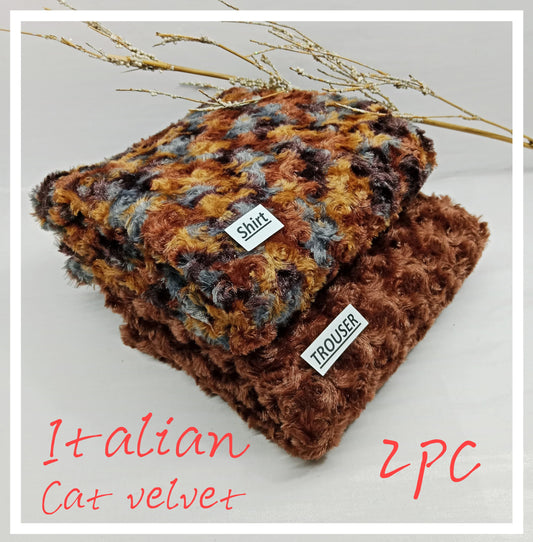 JMC - 2 PC Italian Cat Velvet - Sc002