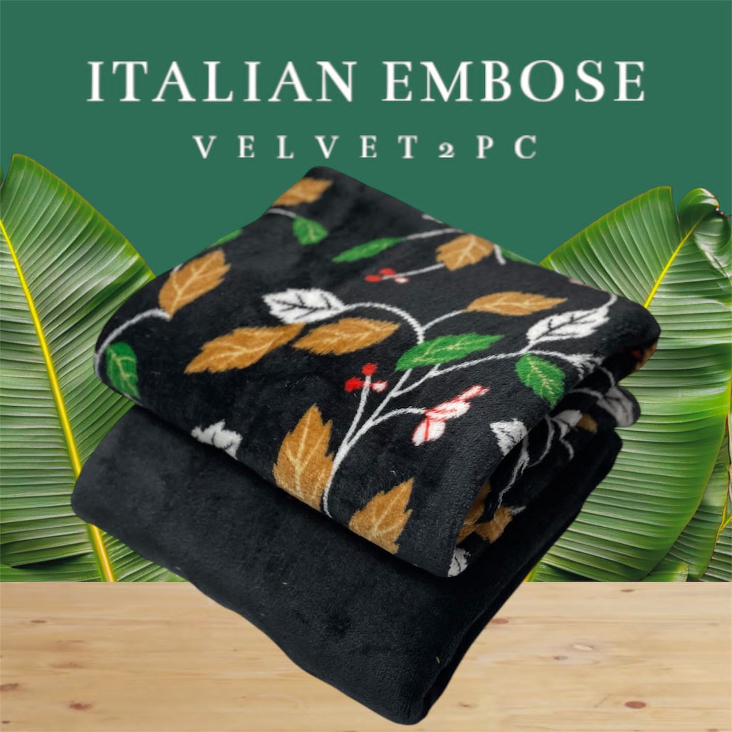 JMC - 2 PC Embose Itlian Velvet - Se020