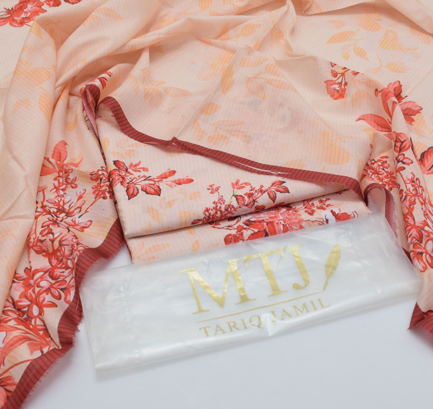 MTJ - 3 PC LAWN DIGITAL PRINTED SUIT - Dp016
