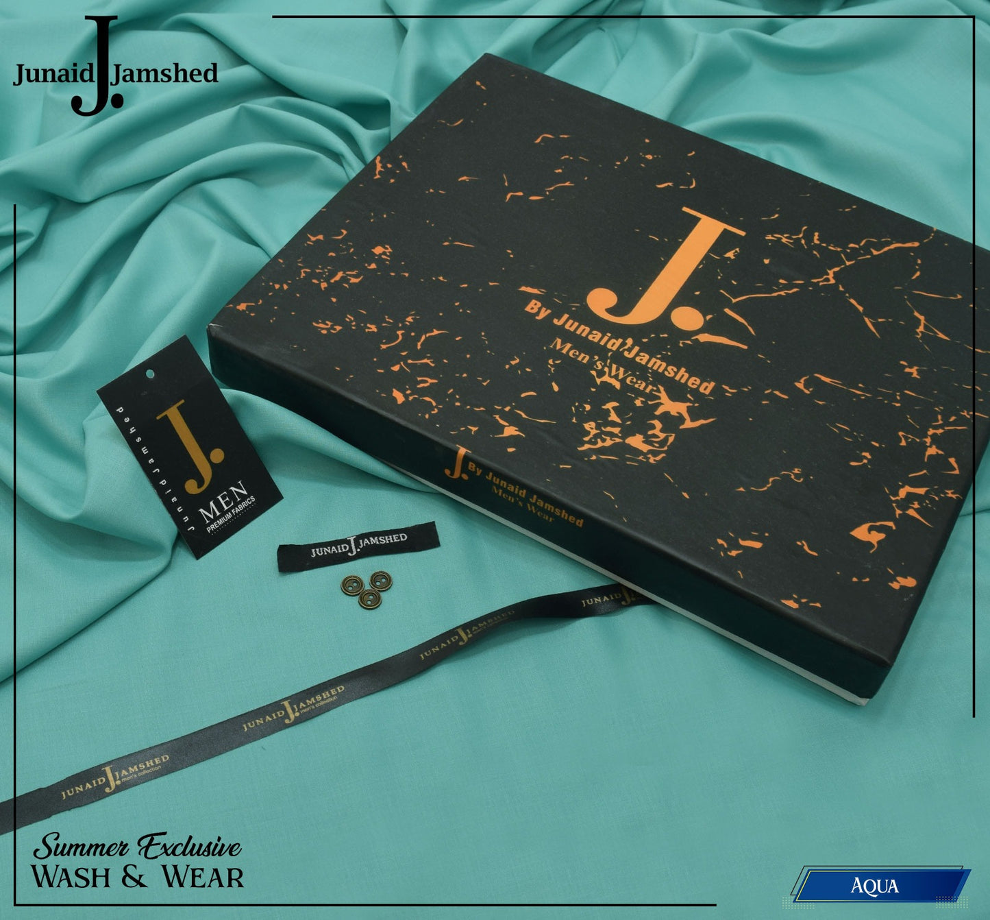 J. - EXCLUSIVE WASH & WEAR - Aqua