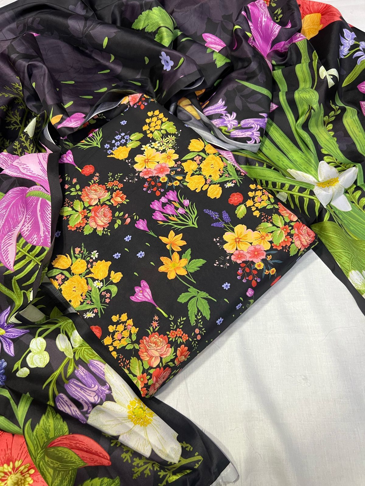 3 PC - SWISS LAWN DIGITAL PRINTED-JM13