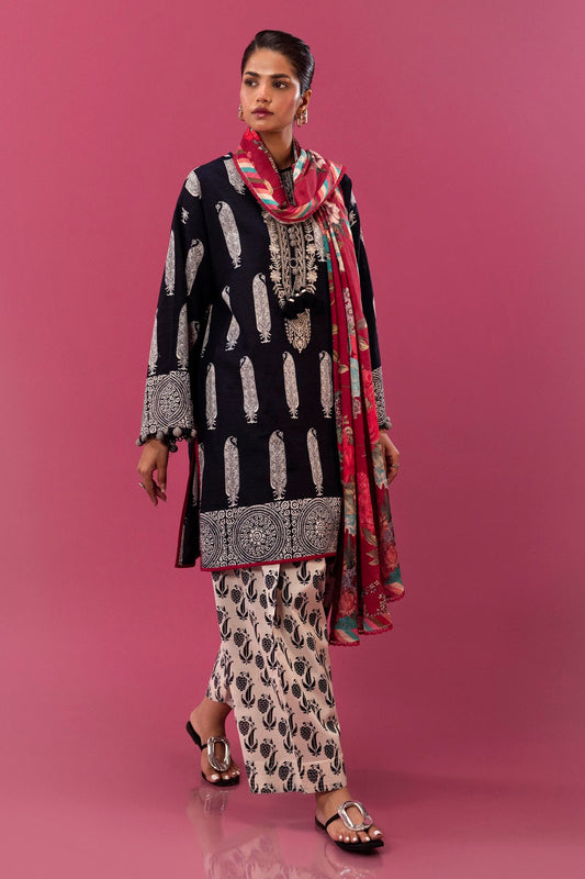 Sana Safinaz - 3 PC Khaddar Digital Printed Suit -JMP2006